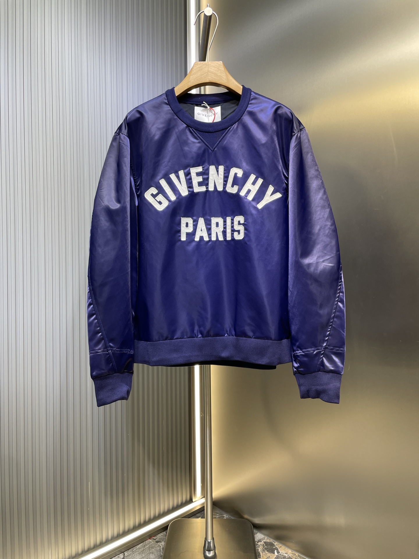 Givenchy 지방시 Paris 패치 자수 맨투맨 티셔츠 의류