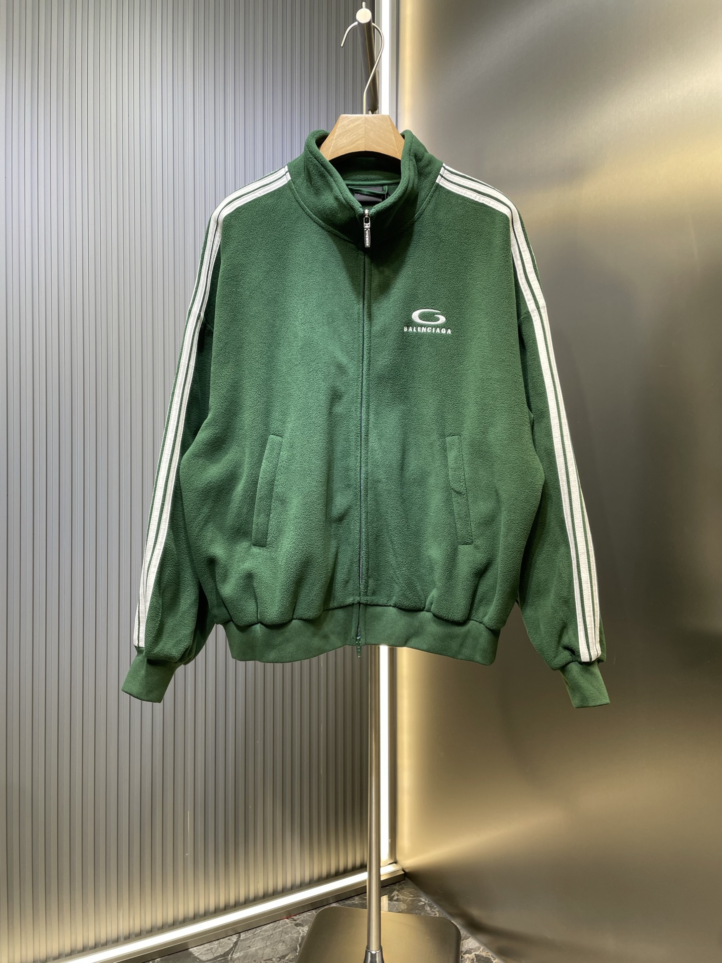 Balenciaga 발렌시아가 하이넥 오버핏 플리스 자켓 재킷 의류