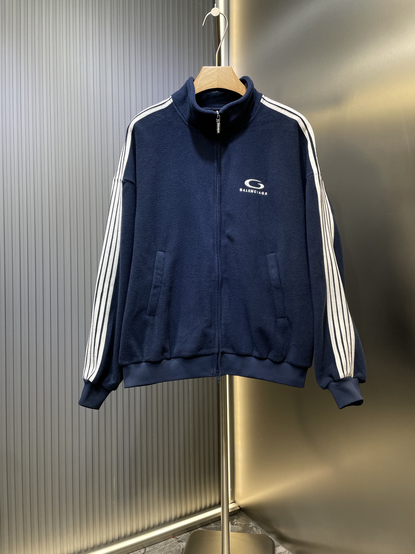 Balenciaga 발렌시아가 하이넥 오버핏 플리스 자켓 재킷 의류