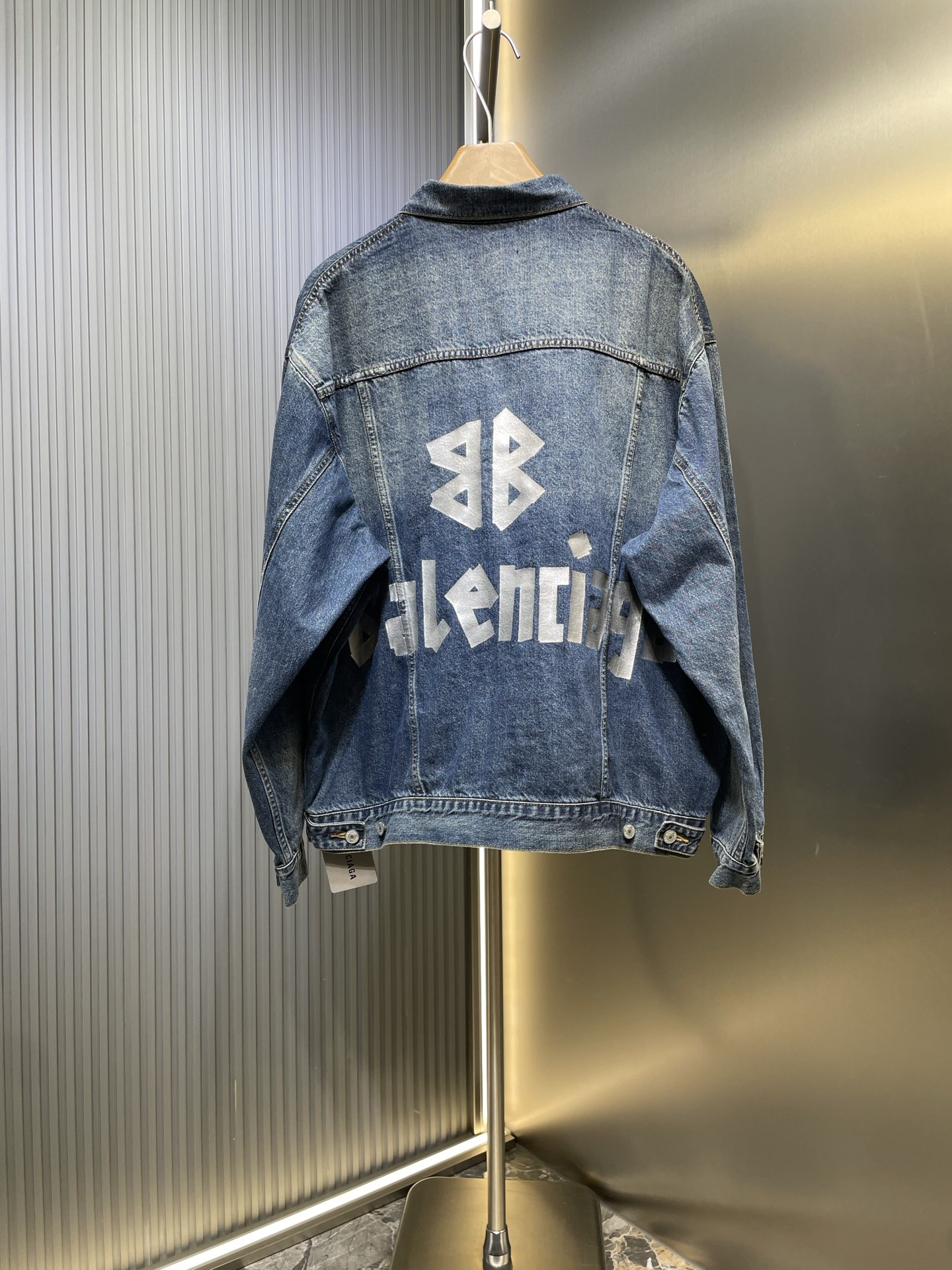 Balenciaga 발렌시아가 청 데님 자켓 재킷 의류