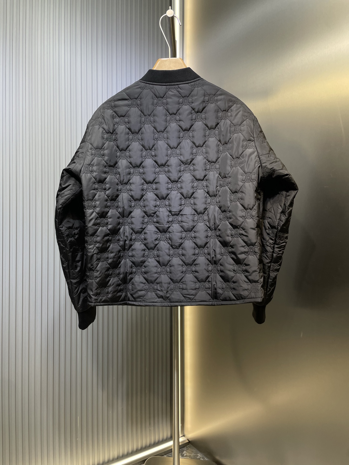 CELINE 셀린느 올오버 패턴 패딩 자켓 점퍼 의류