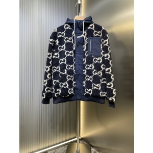 Gucci 구찌 로고 램스울 후드 자켓 재킷 의류