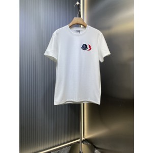 Moncler 몽클레어 몽클레르 삼색 로고 자수 반팔 티셔츠 의류