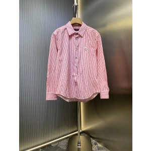 LOUIS VUITTON LV 루이비통 패치워크 스트라이프 셔츠 의류