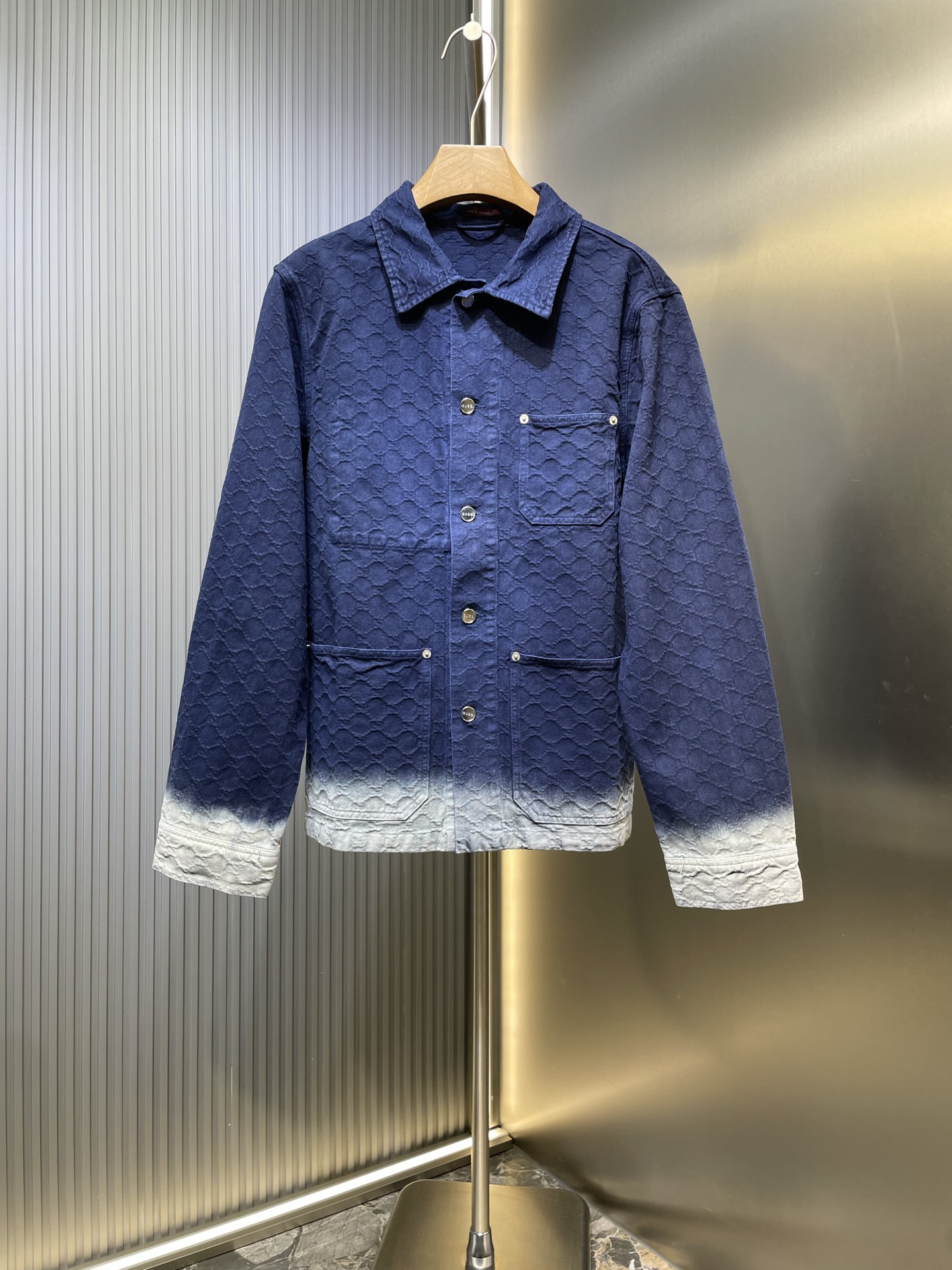 GUCCI 구찌 그라데이션 GG 데님 셔츠 의류