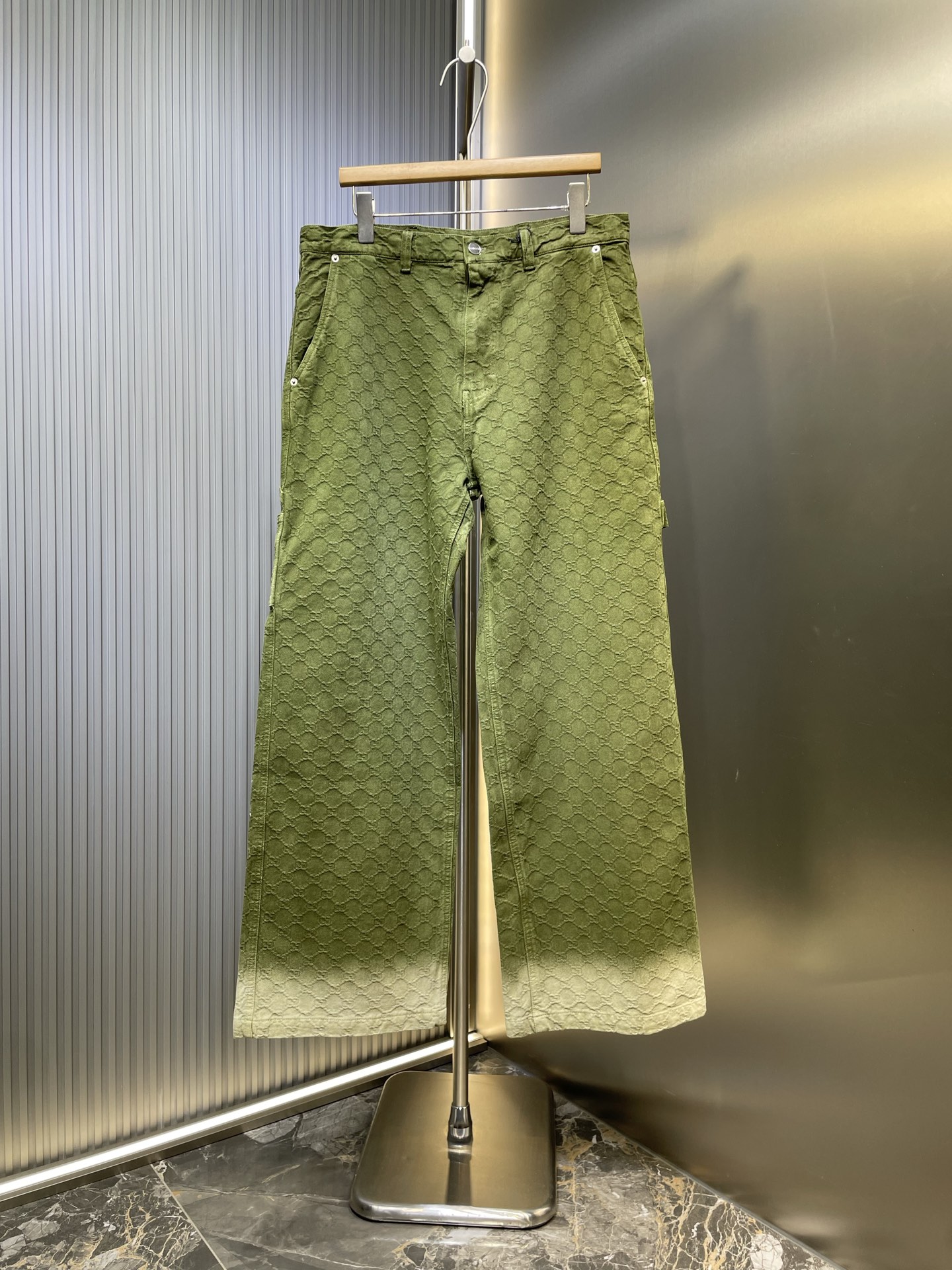 GUCCI 구찌 자카드 캐주얼 팬츠 바지 의류