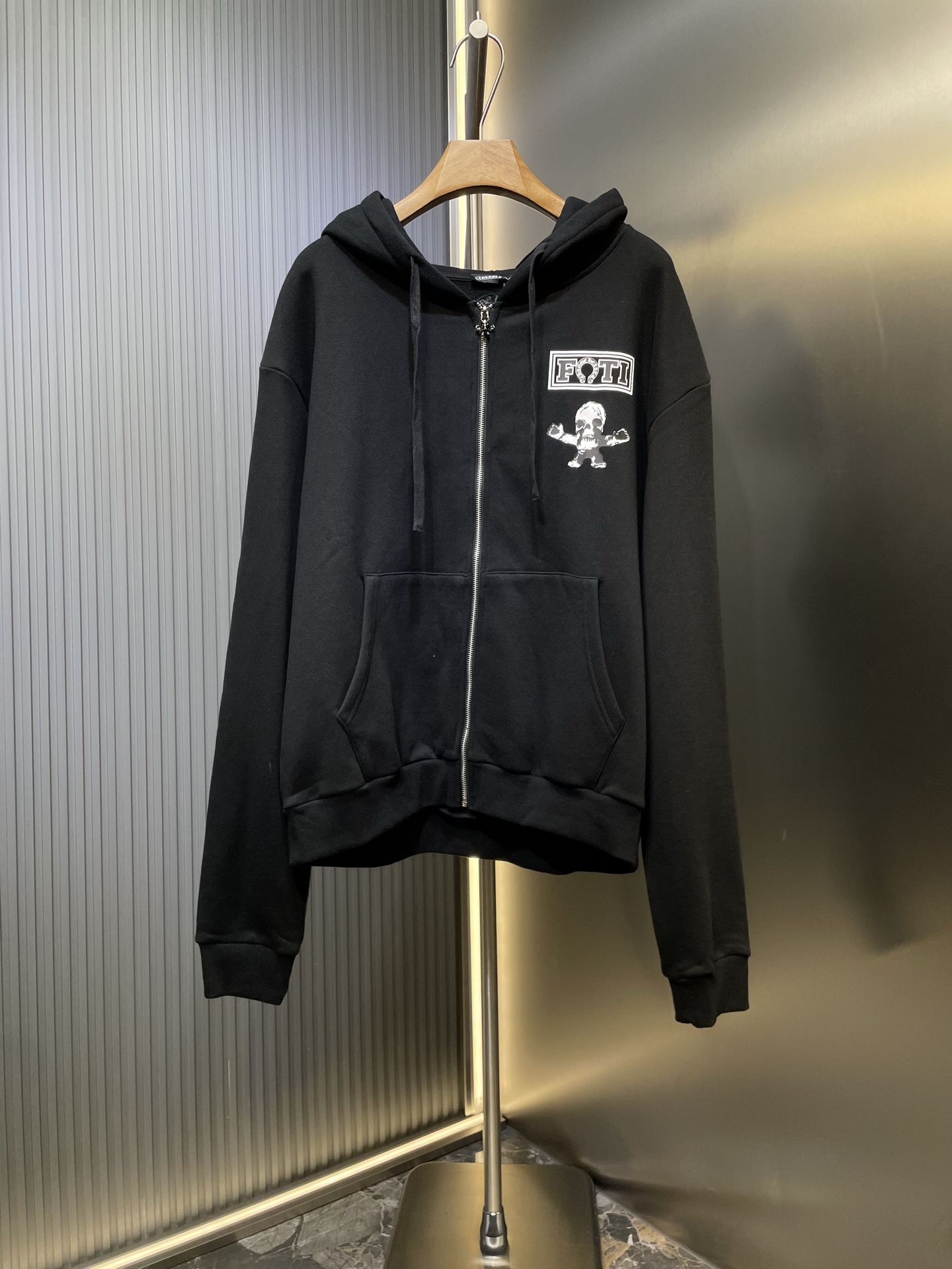 Chrome Hearts CH 크롬하츠 프린트 후드 집업 재킷 자켓 의류