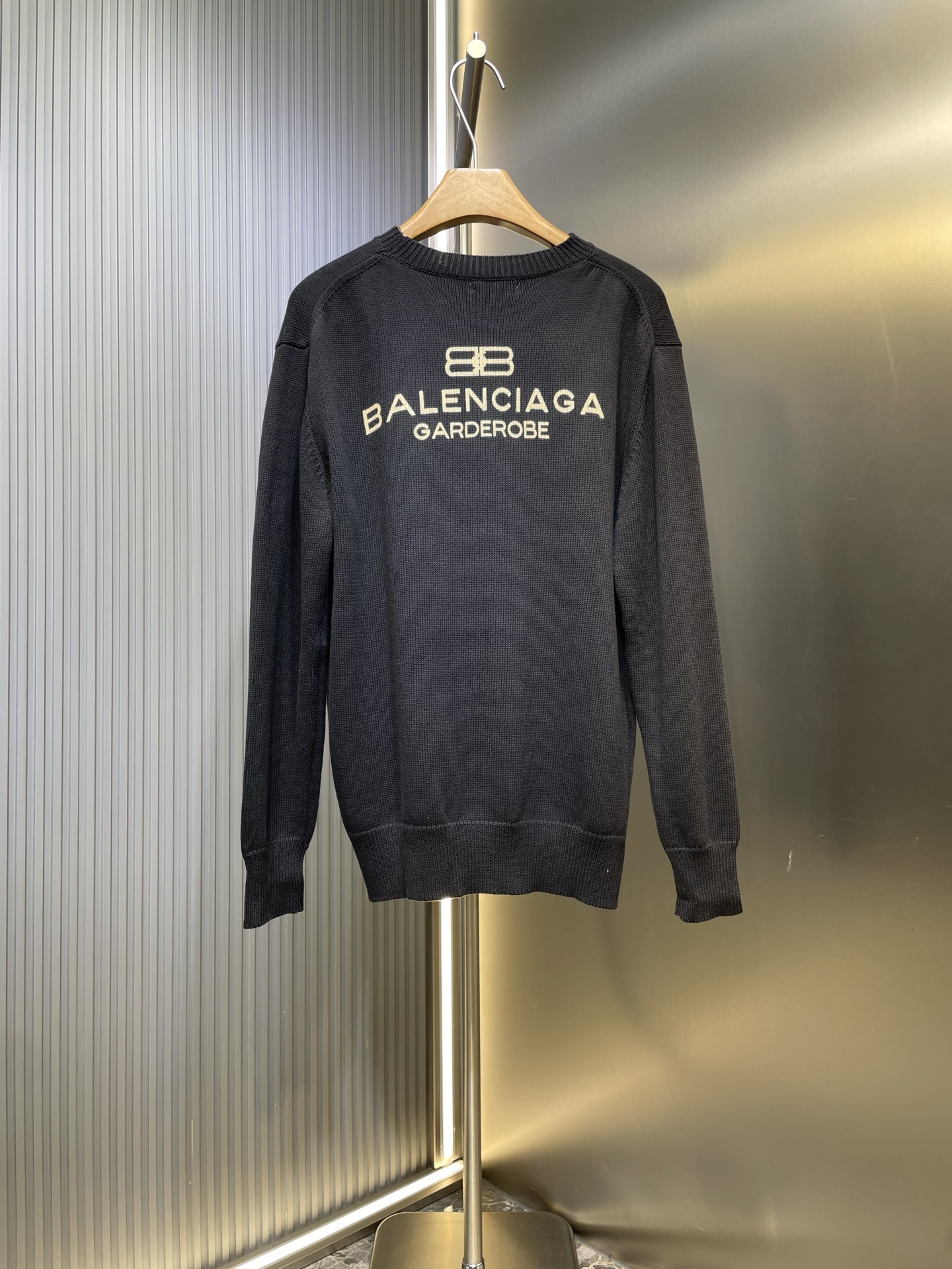 Balenciaga BLCG 발렌시아가 파리 밀이삭 자수 니트 의류