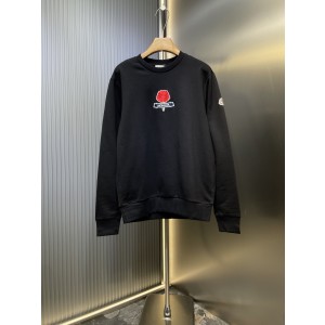 Moncler 몽클레어 몽클레르 꽃 자수 로고 맨투맨 티셔츠 의류