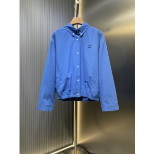 MIUMIU 미우미우 새틴 감성 허리 스트랩 재킷 자켓 의류