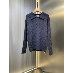 miumiu 미우미우 캐시미어 폴로 긴팔 티셔츠 의류