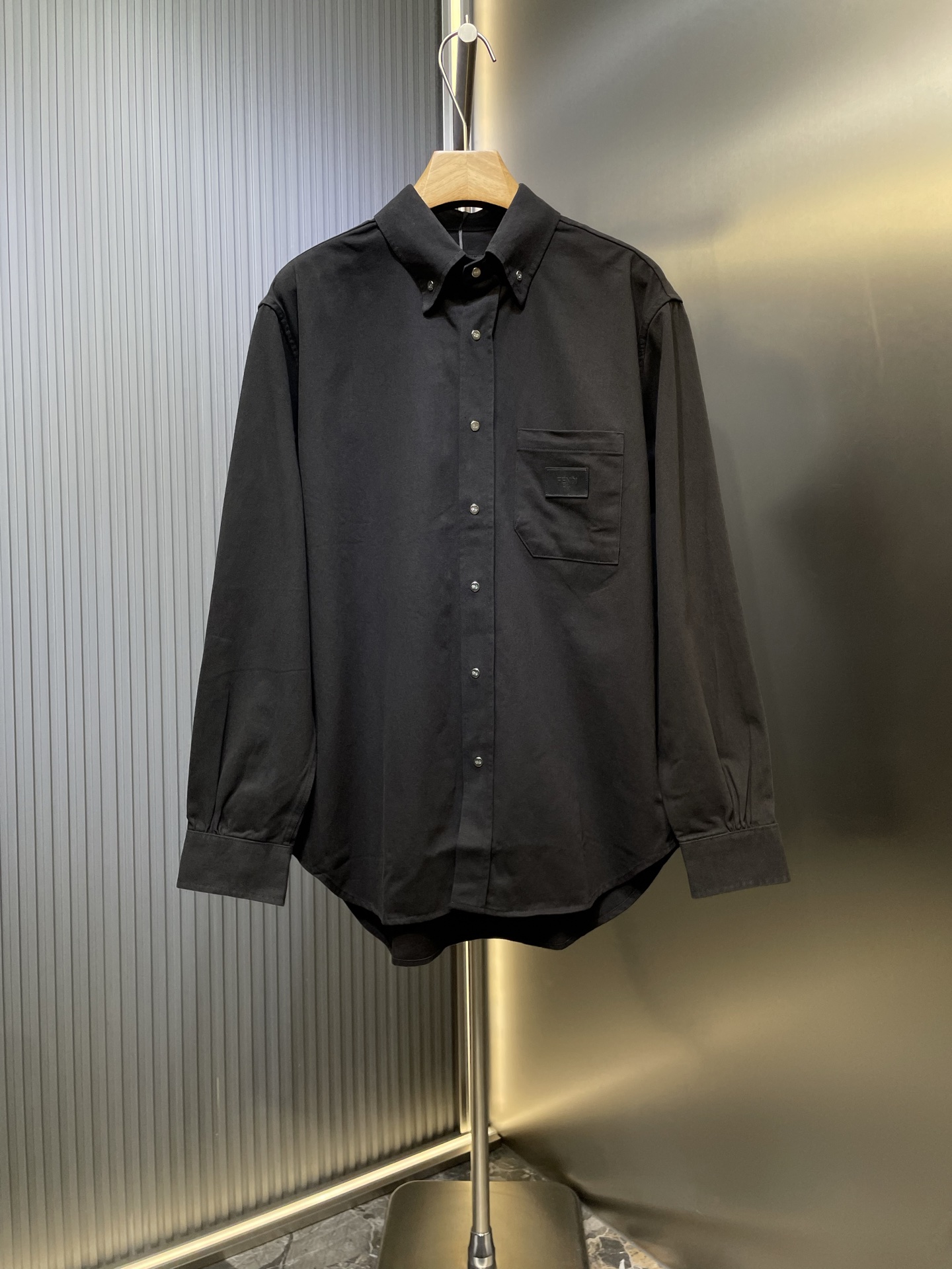 Fendi 펜디 가죽 패치 셔츠 의류