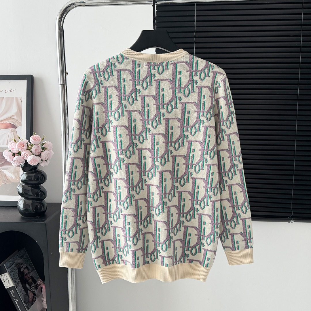 Dior CD 디올 라운드 니트 스웨터 의류