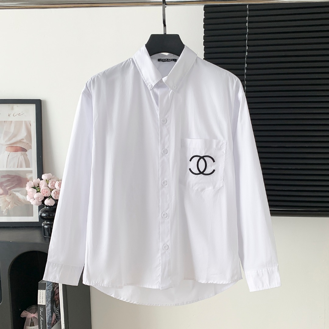 Chanel 샤넬 포켓 자수 셔츠 의류