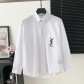 YSL 생로랑 포켓 자수 셔츠 의류