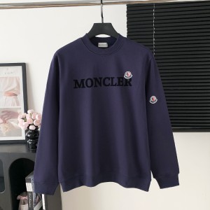 Moncler 몽클레르 몽클레어 플러시 레터링 라운드넥 맨투맨 티셔츠 의류