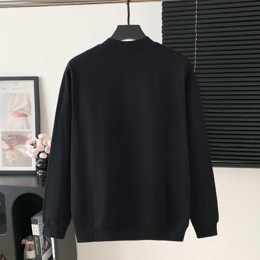 Moncler 몽클레르 몽클레어 플러시 레터링 라운드넥 맨투맨 티셔츠 의류