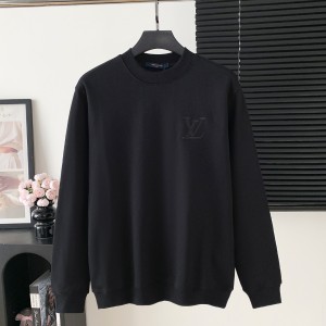 LV 루이비통 자수 레터링 라운드넥 맨투맨 티셔츠 의류