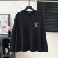 LV 루이비통 원형 로고 스팽글 레터링 긴팔 티셔츠 의류