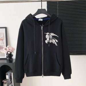 Burberry 버버리 프린트 지퍼 후드 집업 자켓 재킷 의류