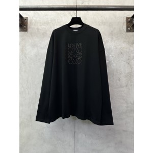 LOEWE 로에베 3D 발포 로고 긴팔 티셔츠 의류