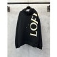 LOEWE 로에베 패치 프린트 로고 후드티 의류
