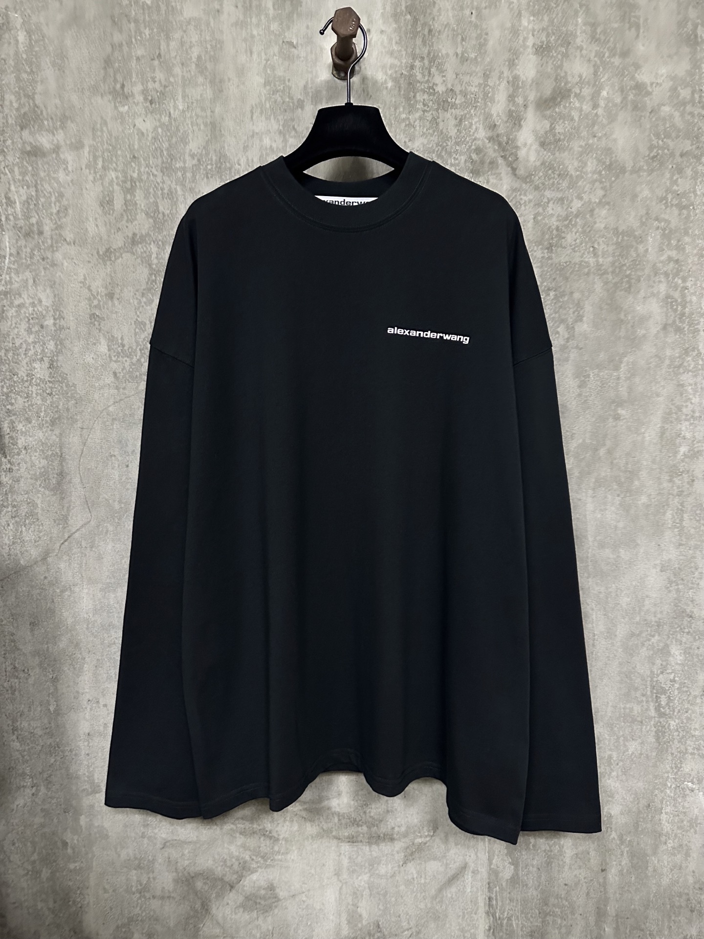 Alexander Wang 알렉산더왕 스몰 로고 프린트 롱슬리브 긴팔 티셔츠 의류