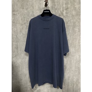 Balenciaga 발렌시아가 클래식 로고 자수 반팔 티셔츠 의류