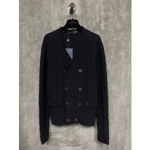 Louis Vuitton LV 루이비통 더블 브레스트 니트 재킷 자켓 가디건 의류