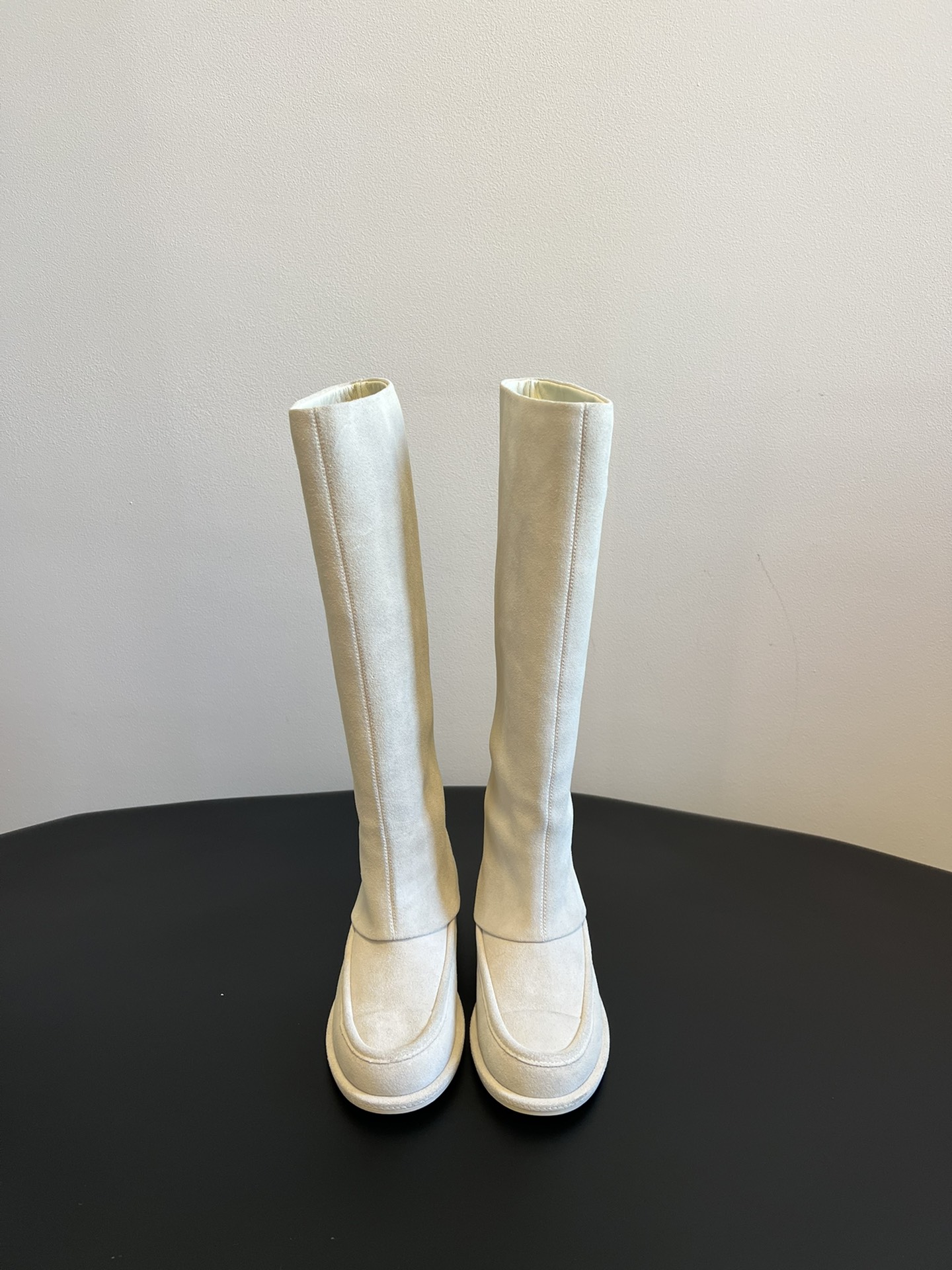 Chanel 샤넬 스웨이드 롱부츠 신발