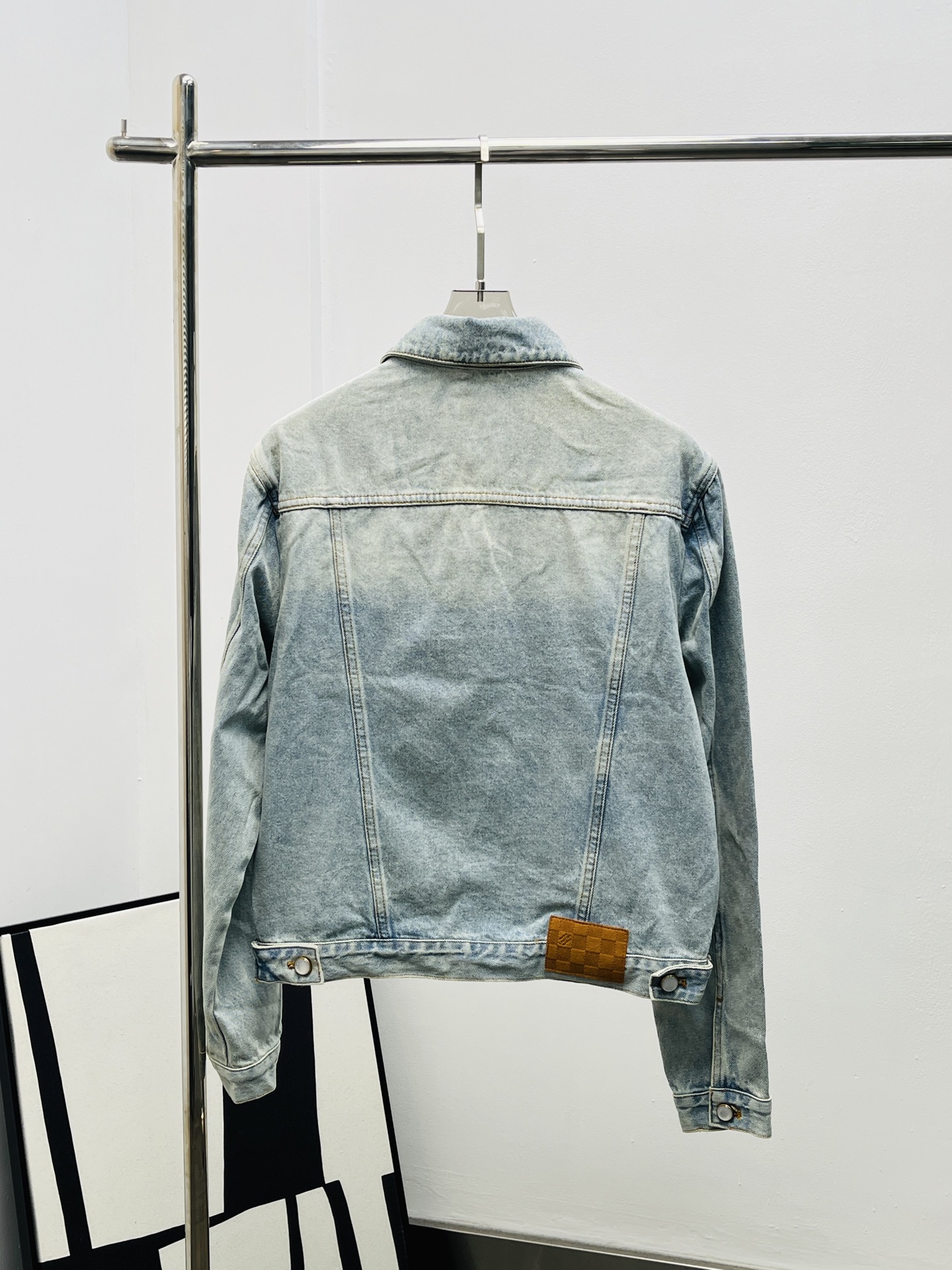 Louis Vuitton LV 루이비통 자수 데님 자켓 재킷 의류