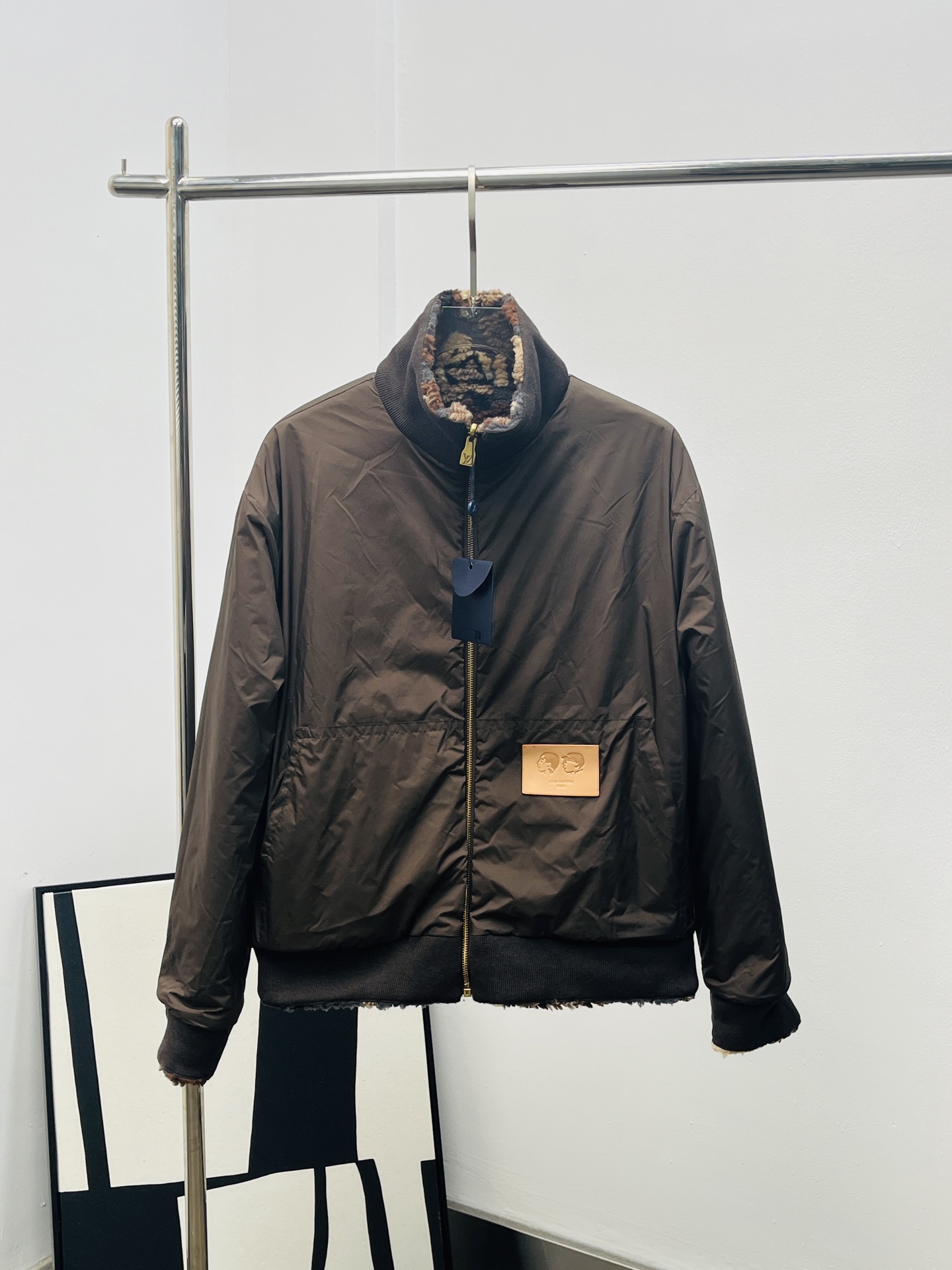 LV 루이비통 스웨이드 리버시블 양면 자켓 재킷 의류