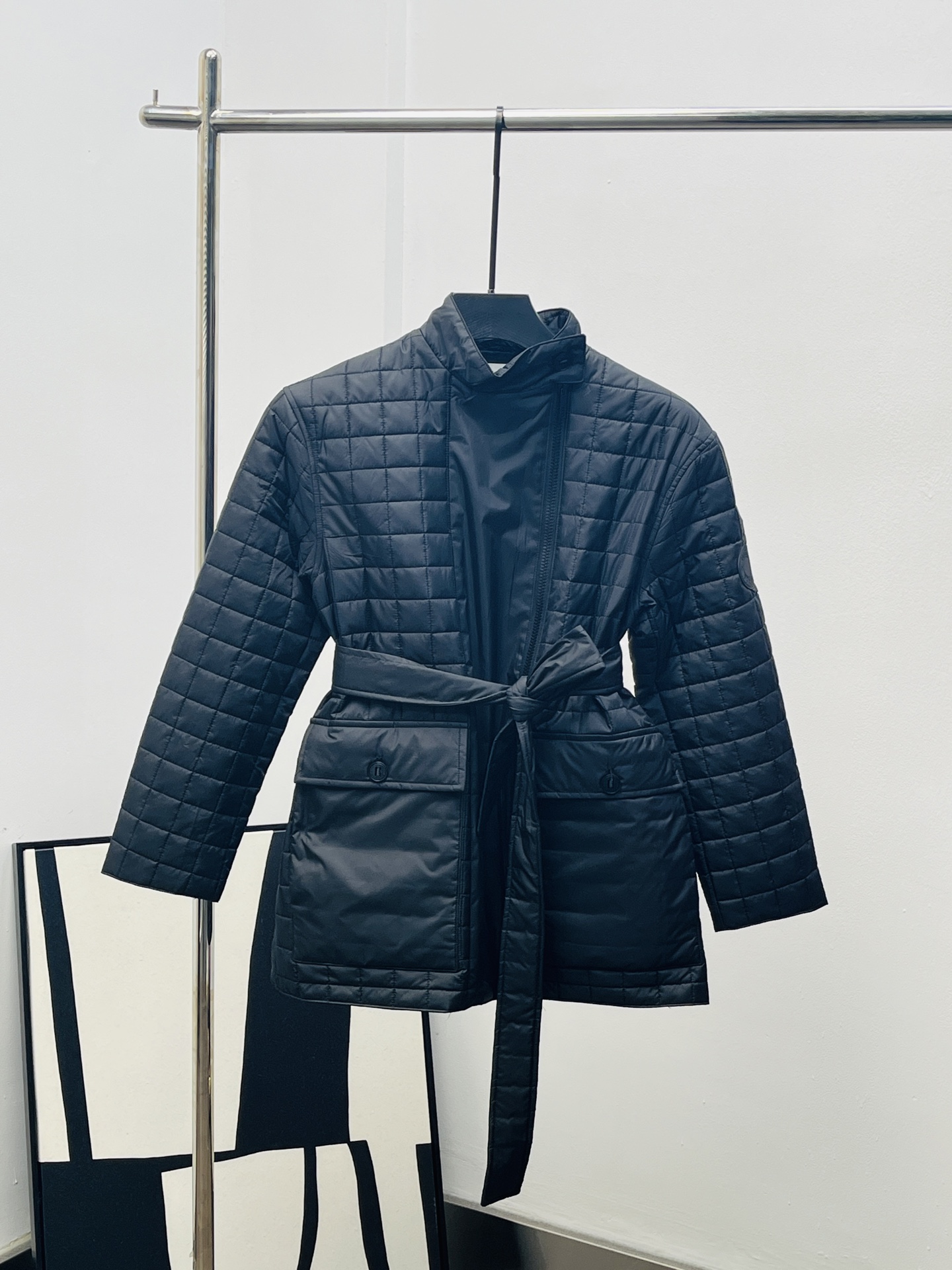 Hermes 에르메스 다이아 퀼팅 벨트 패딩 코트 자켓 재킷 의류