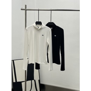 Celine 셀린느 하이넥 목폴라 베이직 탑 긴팔 티셔츠 의류