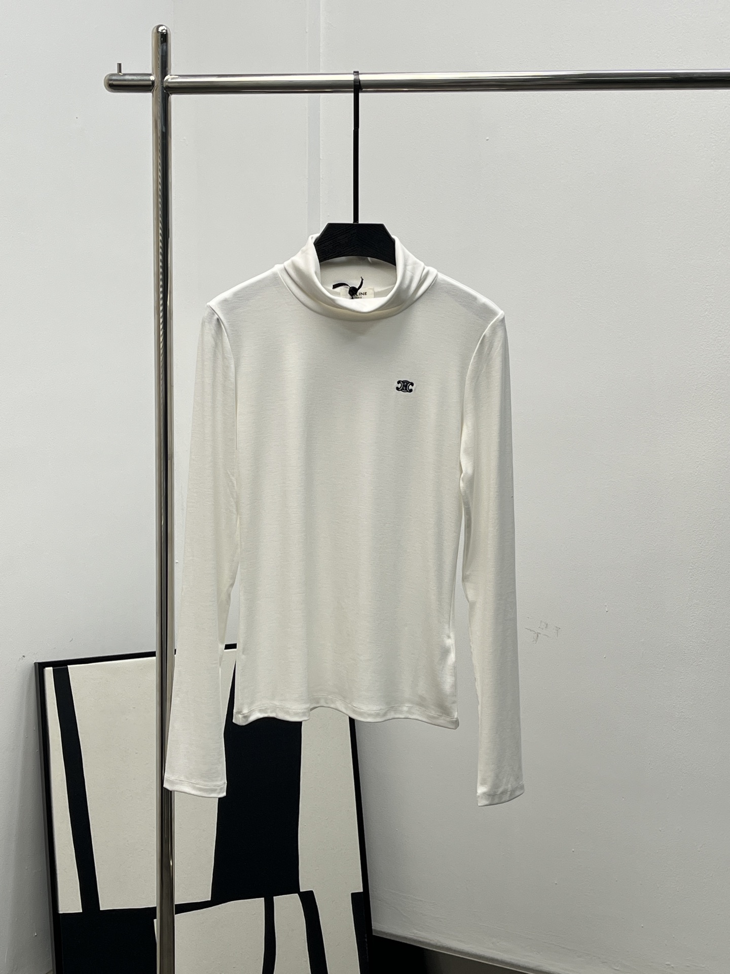 Celine 셀린느 하이넥 목폴라 베이직 탑 긴팔 티셔츠 의류