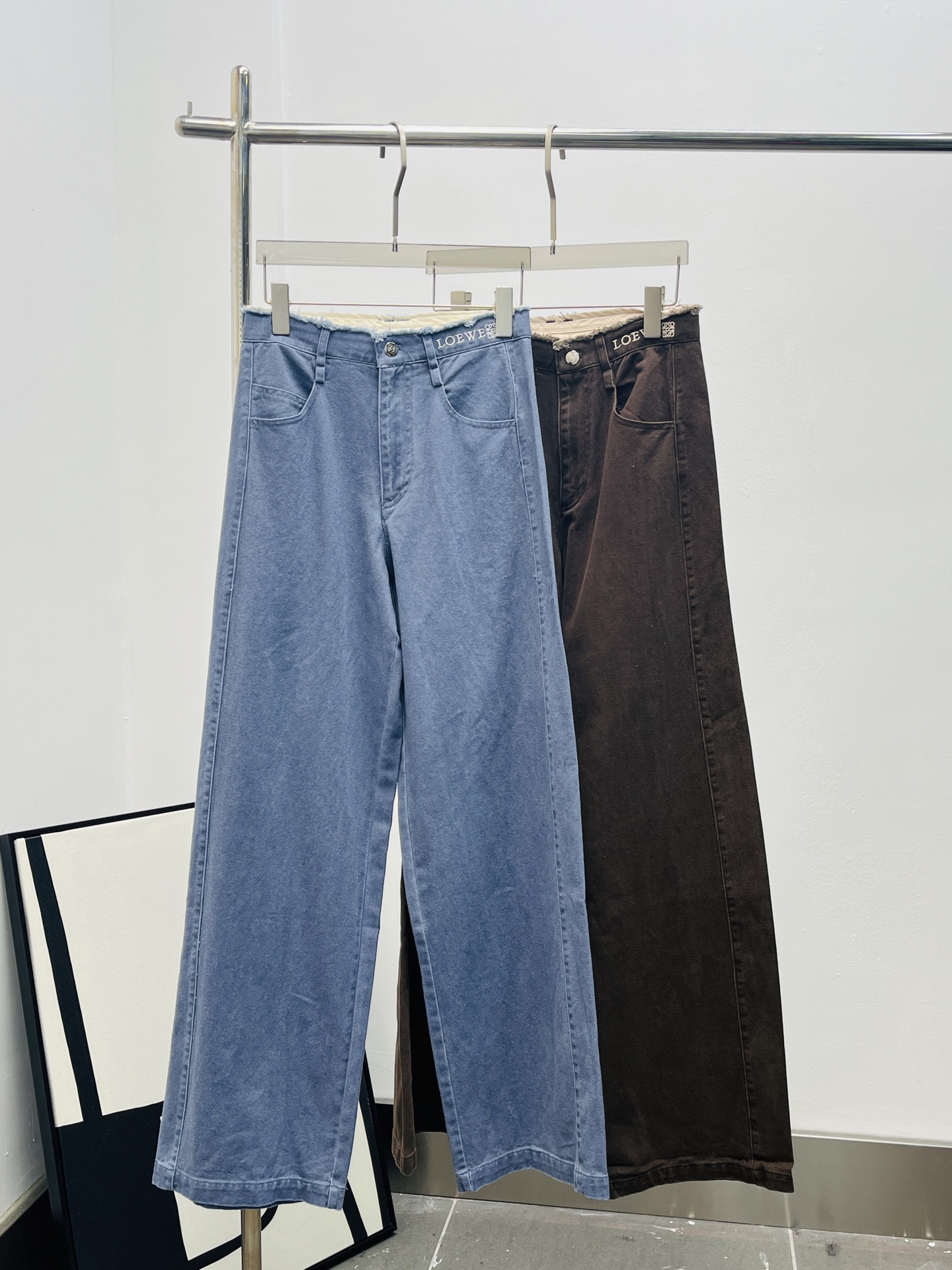 Loewe 로에베 로고 데님 팬츠 바지 의류