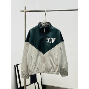 LV 루이비통 하이넥 패치워크 캐주얼 재킷 자켓 의류