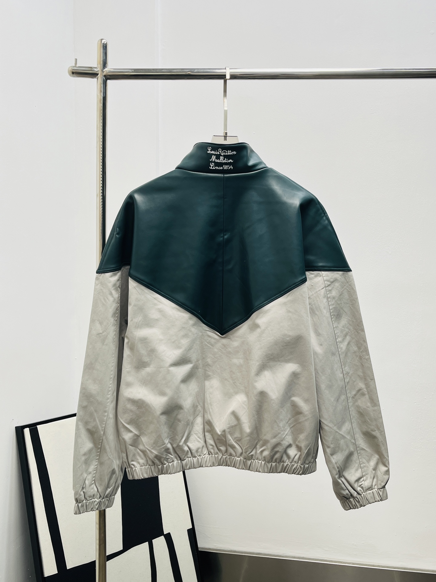 LV 루이비통 하이넥 패치워크 캐주얼 재킷 자켓 의류