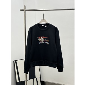 Burberry 버버리 컬러 전사 자수 맨투맨 티셔츠 의류