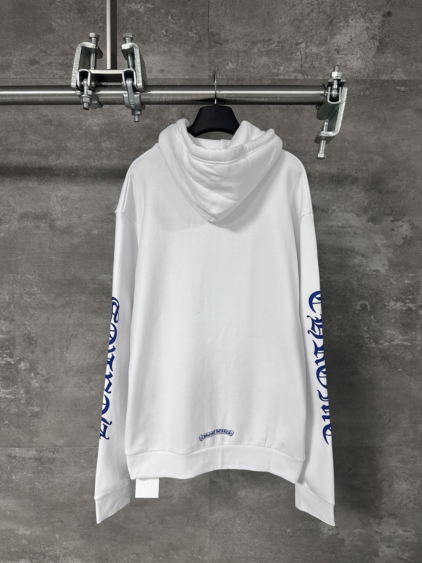 Chrome Hearts 크롬하츠 블루 산스크리트 로고 후드 집업 자켓 재킷 의류