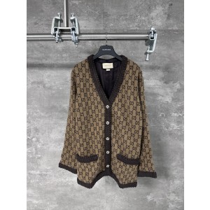 Gucci 구찌 GG 로고 자카드 니트 가디건 자켓 의류