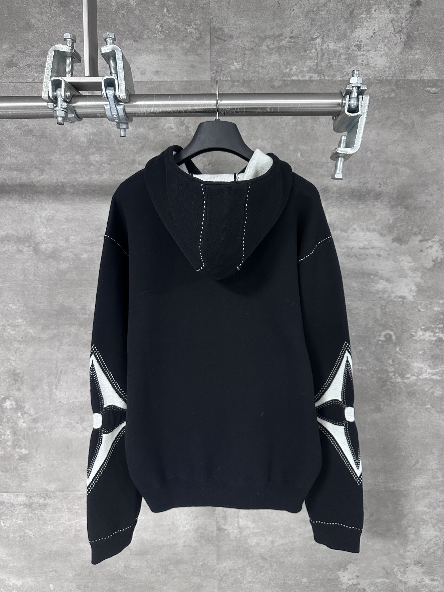 LV / 루이비통 인타르시아 울 혼방 지퍼 후드 집어 자켓 재킷 의류