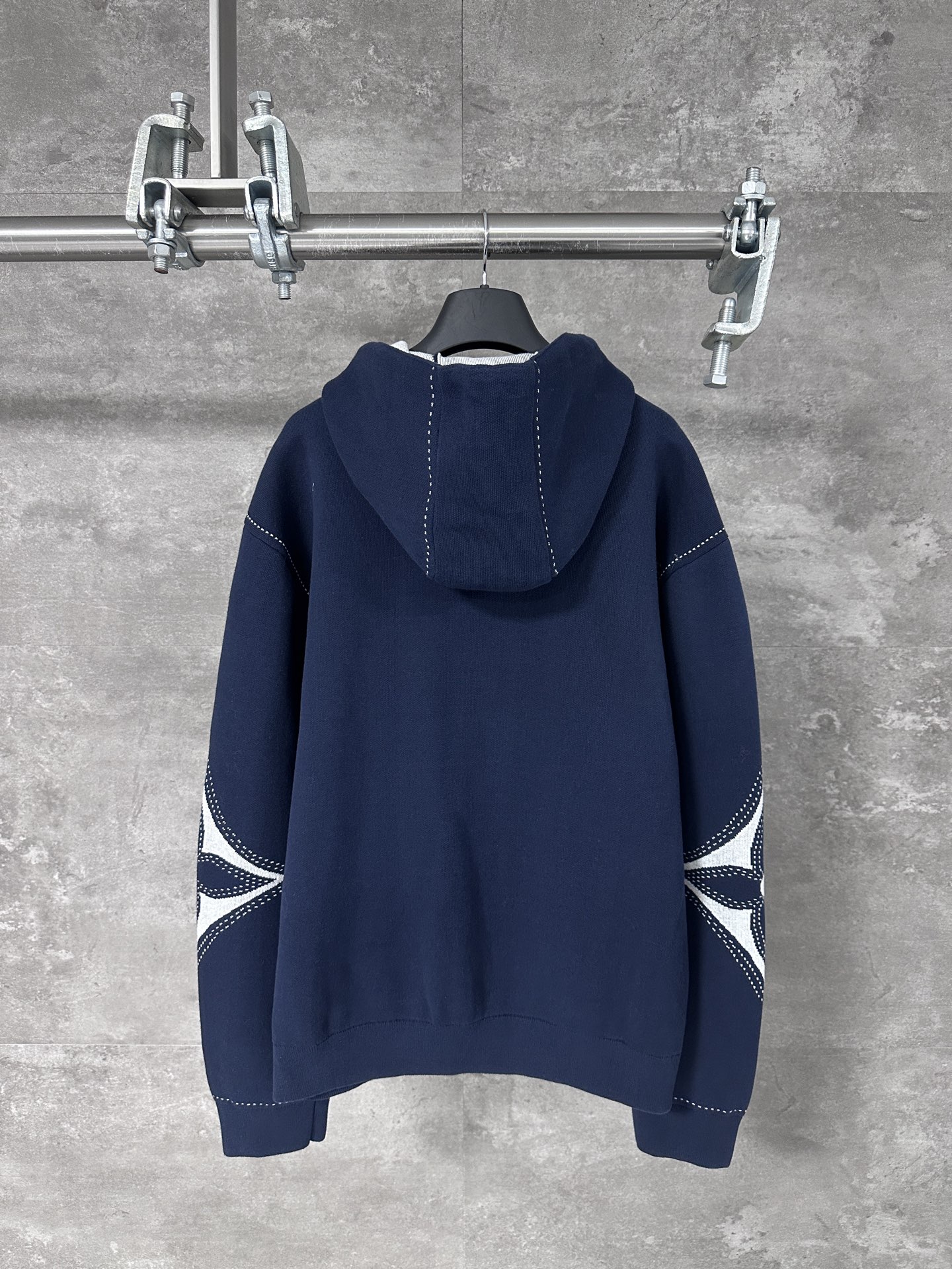 LV / 루이비통 인타르시아 울 혼방 지퍼 후드 집어 자켓 재킷 의류