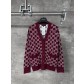 Gucci / 구찌 풀 프린트 순양모 GG 니트 가디건 자켓 의류