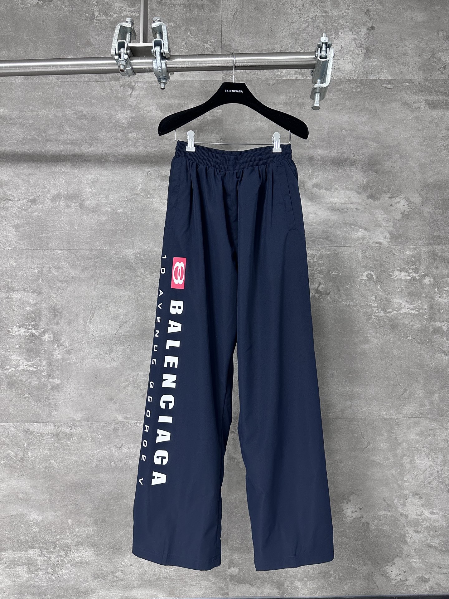 Balenciaga / 발렌시아가 캠퍼스 로고 프린트 캐주얼 조거 팬츠 바지 의류