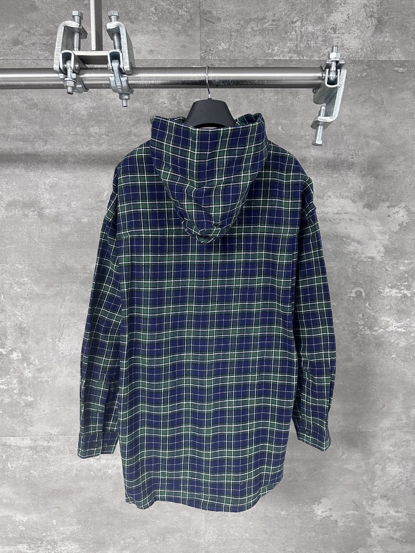 Balenciaga / 발렌시아가 BLCG 신상 혼방 긴팔 후드 셔츠 재킷 자켓 의류