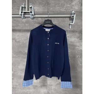 MiuMiu 미우미우 여성용 니트 가디건 자켓 의류