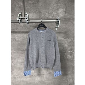 MiuMiu 미우미우 여성용 니트 가디건 자켓 의류