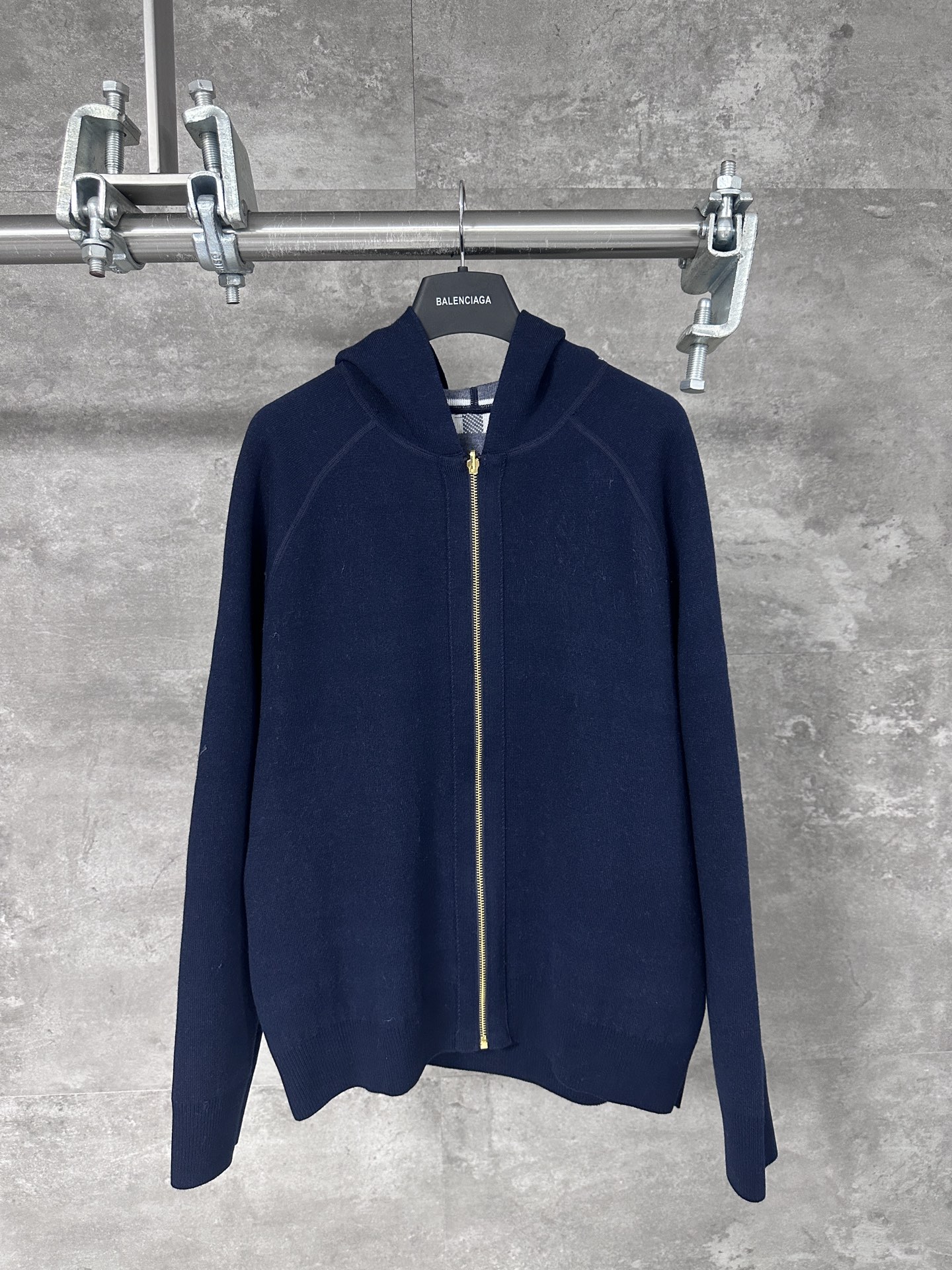 BURBERRY 버버리 리버서블 체크 캐시미어 후드 집업 자켓 재킷 의류