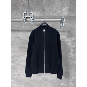 LV / 루이비통 엠보 로고 하이넥 니트 집업 자켓 재킷 의류